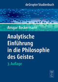 Beckermann |  Analytische Einführung in die Philosophie des Geistes | eBook | Sack Fachmedien