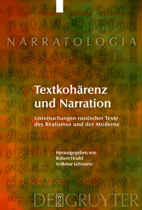Hodel / Lehmann | Textkohärenz und Narration | E-Book | www.sack.de