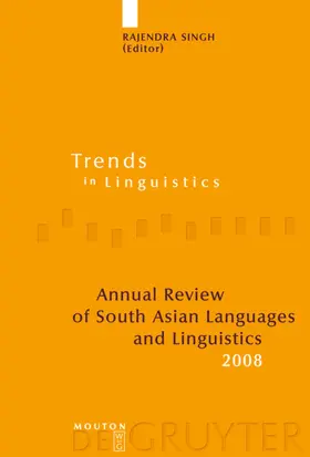 Singh | Annual Review of South Asian Languages and Linguistics | E-Book | sack.de