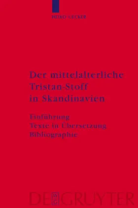 Uecker |  Der mittelalterliche Tristan-Stoff in Skandinavien | eBook | Sack Fachmedien