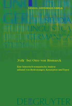 Odenwald-Varga |  'Volk' bei Otto von Bismarck | eBook | Sack Fachmedien