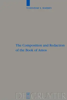 Hadjiev | The Composition and Redaction of the Book of Amos | E-Book | www.sack.de