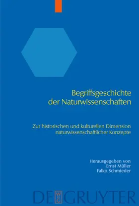 Müller / Schmieder | Begriffsgeschichte der Naturwissenschaften | E-Book | www.sack.de