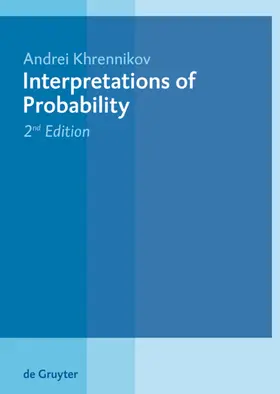 Khrennikov | Interpretations of Probability | E-Book | www.sack.de