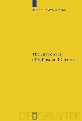 Novokhatko |  The Invectives of Sallust and Cicero | Buch |  Sack Fachmedien