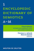 Danesi / Sebeok |  Encyclopedic Dictionary of Semiotics | Buch |  Sack Fachmedien