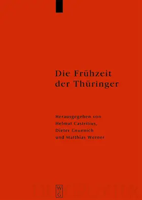 Castritius / Geuenich / Werner |  Die Frühzeit der Thüringer | eBook | Sack Fachmedien