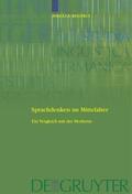 Beuerle |  Sprachdenken im Mittelalter | Buch |  Sack Fachmedien