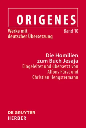 Fürst | Die Homilien zum Buch Jesaja | E-Book | www.sack.de