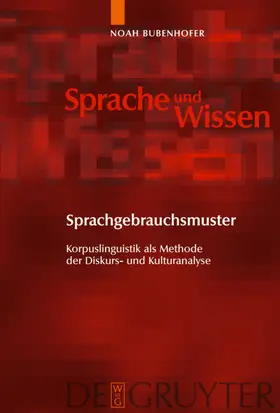 Bubenhofer |  Sprachgebrauchsmuster | eBook | Sack Fachmedien