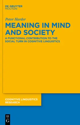 Harder |  Meaning in Mind and Society | eBook | Sack Fachmedien
