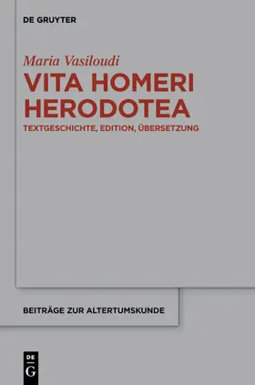 Vasiloudi | Vita Homeri Herodotea | E-Book | www.sack.de