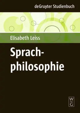 Leiss |  Sprachphilosophie | eBook | Sack Fachmedien