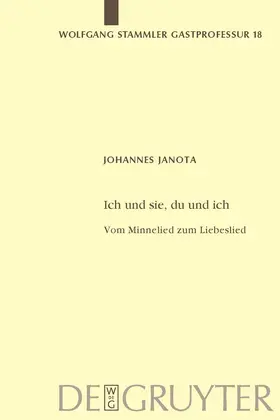Janota | Ich und sie, du und ich | Buch | 978-3-11-021776-6 | www.sack.de