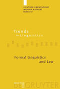 Rathert / Grewendorf |  Formal Linguistics and Law | Buch |  Sack Fachmedien