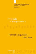 Grewendorf / Rathert |  Formal Linguistics and Law | eBook | Sack Fachmedien