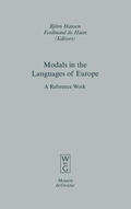 Hansen / Haan |  Modals in the Languages of Europe | eBook | Sack Fachmedien