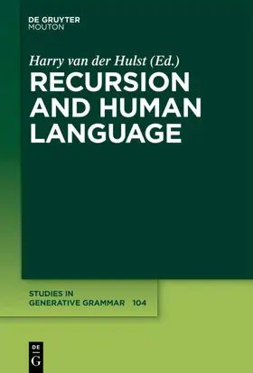 Hulst | Recursion and Human Language | E-Book | sack.de