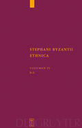 Stephanus von Byzanz / Billerbeck |  Pi - Ypsilon | Buch |  Sack Fachmedien