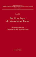Bernik / Lauer |  Die Grundlagen der slowenischen Kultur | eBook | Sack Fachmedien