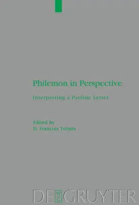 Tolmie |  Philemon in Perspective | eBook | Sack Fachmedien