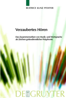 Kunz Pfeiffer |  Verzaubertes Hören | eBook | Sack Fachmedien