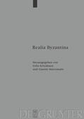 Kotzabassi / Mavromatis |  Realia Byzantina | eBook | Sack Fachmedien