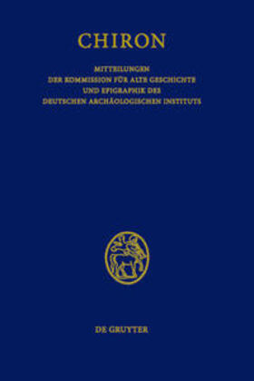 Schuler / Haensch / Bönisch-Meyer |  Chiron, Band 40, Chiron (2010) | Buch |  Sack Fachmedien