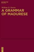 Davies |  A Grammar of Madurese | eBook | Sack Fachmedien