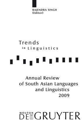 Singh |  Annual Review of South Asian Languages and Linguistics | Buch |  Sack Fachmedien