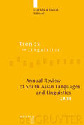 Singh |  Annual Review of South Asian Languages and Linguistics | Buch |  Sack Fachmedien