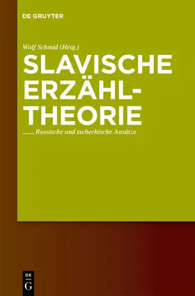 Schmid | Slavische Erzähltheorie | E-Book | sack.de