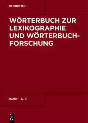 Wiegand / Beißwenger / Gouws |  A - C | eBook | Sack Fachmedien