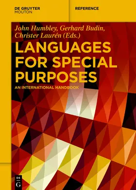 Humbley / Laurén / Budin |  Languages for Special Purposes | Buch |  Sack Fachmedien