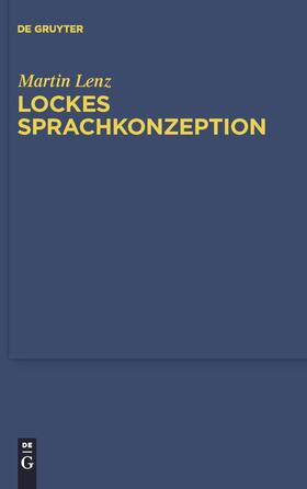 Lenz | Lockes Sprachkonzeption | Buch | 978-3-11-022827-4 | sack.de