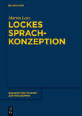 Lenz |  Lockes Sprachkonzeption | Buch |  Sack Fachmedien