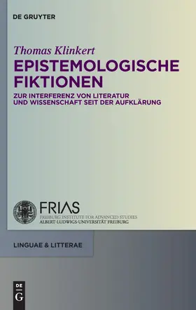Klinkert |  Epistemologische Fiktionen | Buch |  Sack Fachmedien