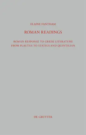 Fantham |  Roman Readings | Buch |  Sack Fachmedien