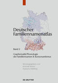 Dammel / Schmuck / Dräger |  Graphematik/Phonologie der Familiennamen II | Buch |  Sack Fachmedien