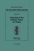 Fischer |  Chronicle of the Pulitzer Prizes for Poetry | eBook | Sack Fachmedien