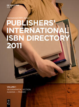 Publishers' International ISBN Directory 2011 | Buch | 978-3-11-023074-1 | sack.de