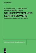 Bredel / Müller / Hinney |  Schriftsystem und Schrifterwerb | eBook | Sack Fachmedien