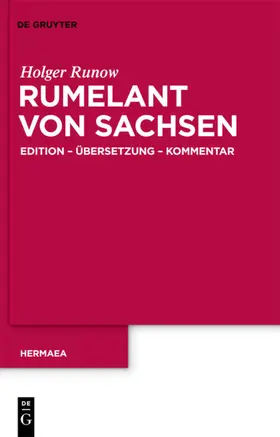 Runow | Rumelant von Sachsen | E-Book | www.sack.de