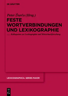 Durco |  Feste Wortverbindungen und Lexikographie | Buch |  Sack Fachmedien