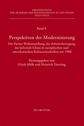 Mölk / Detering |  Perspektiven der Modernisierung | eBook | Sack Fachmedien