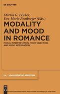 Becker / Remberger |  Modality and Mood in Romance | eBook | Sack Fachmedien