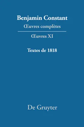 Hofmann |  Textes de 1818 | eBook | Sack Fachmedien