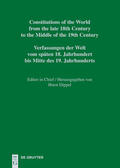 Barbas Homem / Santos / Alonso |  Constitutional Documents of Portugal and Spain 1808–1845 | eBook | Sack Fachmedien