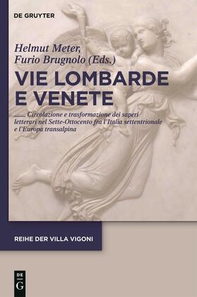 Brugnolo / Meter | Vie Lombarde e Venete | Buch | 978-3-11-023503-6 | sack.de