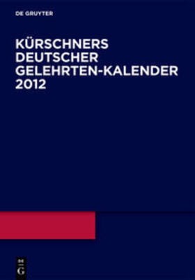 Kürschner |  2012 | Buch |  Sack Fachmedien
